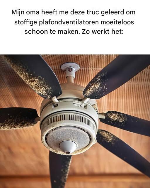 Deze zijn het lastigst schoon te maken omdat ze zo hoog zitten, maar deze truc is geniaal!
