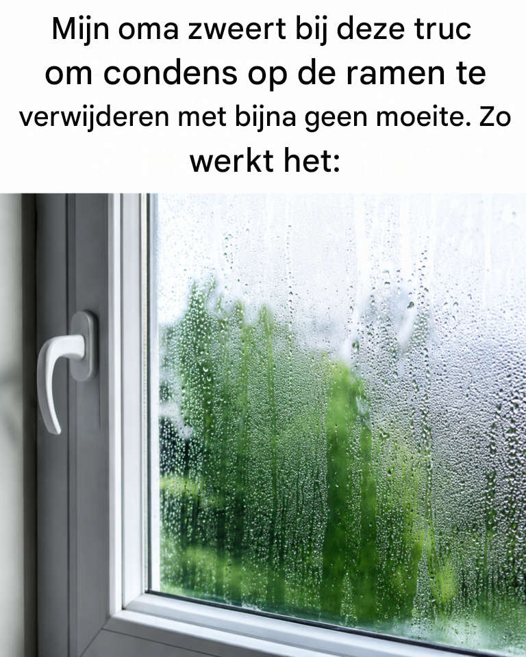 Mijn oma zweert bij deze truc om condens op ramen te verwijderen met bijna geen moeite — zo werkt het!