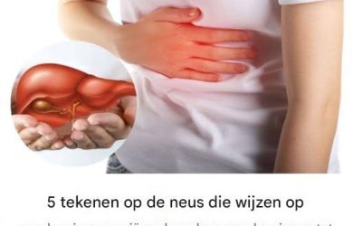 5 tekenen op de neus die waarschuwen voor ziektes