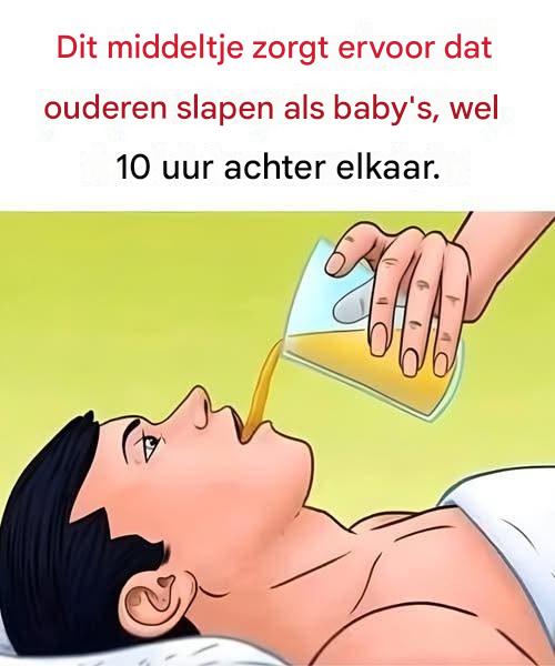 Het natuurlijke middel dat senioren kan helpen om 10 uur achter elkaar diep te slapen