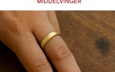 De betekenis van het dragen van een ring aan de middelvinger – symboliek, stijl en cultuur.