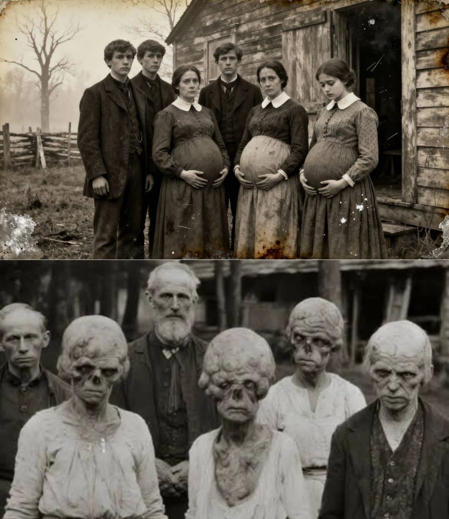 De afschuwelijke relaties van de drielingbroers van de familie Iron Hollow: ze trouwden met alle vrouwen uit hun familie.