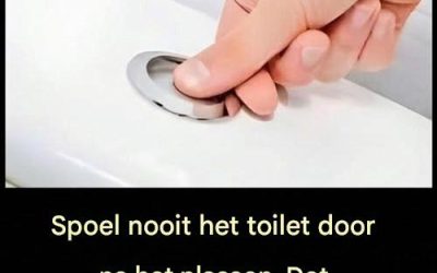 SOTD – Het verminderen van waterverspilling in huis door bewuster met de badkamer om te gaan