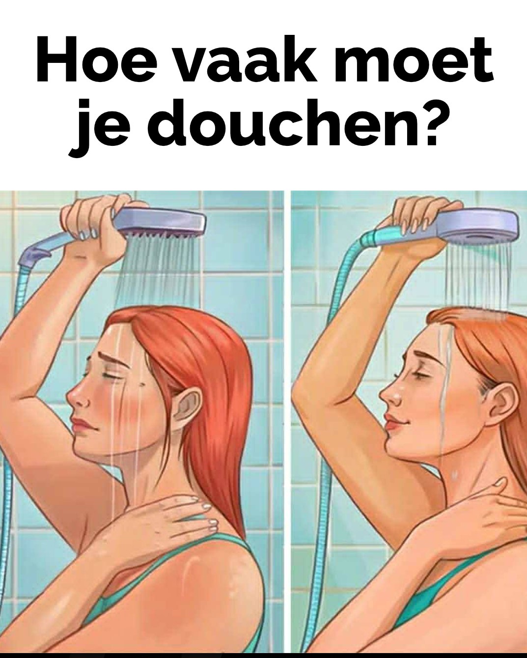Waarom te veel baden schadelijk kan zijn voor je huid en gezondheid