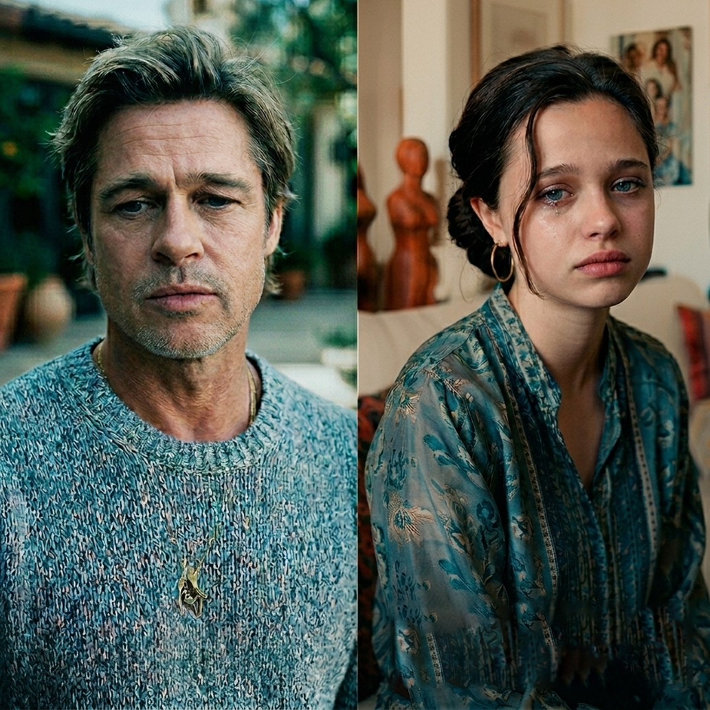 De dochter van Brad Pitt deelt haar eigen kant van het verhaal.
