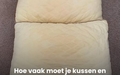 Hoe vaak moet je kussen en dekbed in de wasmachine? Een schoonmaakexpert legt uit