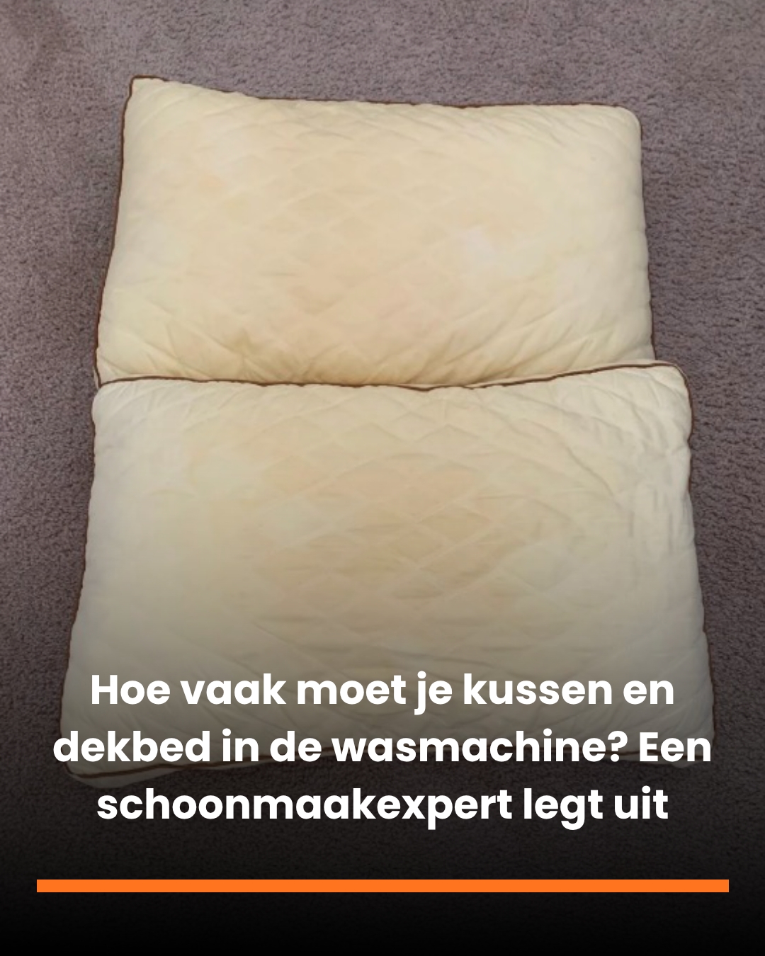 Hoe vaak moet je kussen en dekbed in de wasmachine? Een schoonmaakexpert legt uit