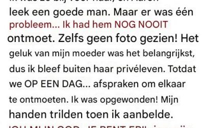 Mijn moeder trouwde met een man die half zo oud was als zij, en ik probeerde hem bij het altaar te vernietigen, maar ontdekte toen het hartverscheurende geheim dat hij in de schaduw verborgen hield.