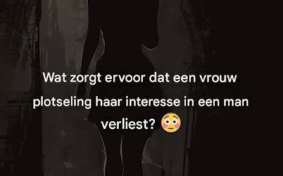 Waarom mensen plotseling hun interesse verliezen