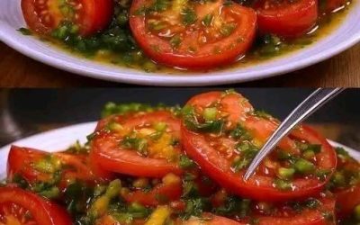 Een magische tomatensalade, je zult hem nooit meer anders willen maken…