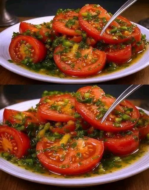 Een magische tomatensalade, je zult hem nooit meer anders willen maken…