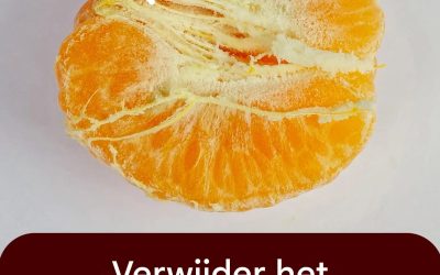 Het albedo, het witte merg van citrusvruchten: waarom je het niet moet verwijderen voordat je ze eet.