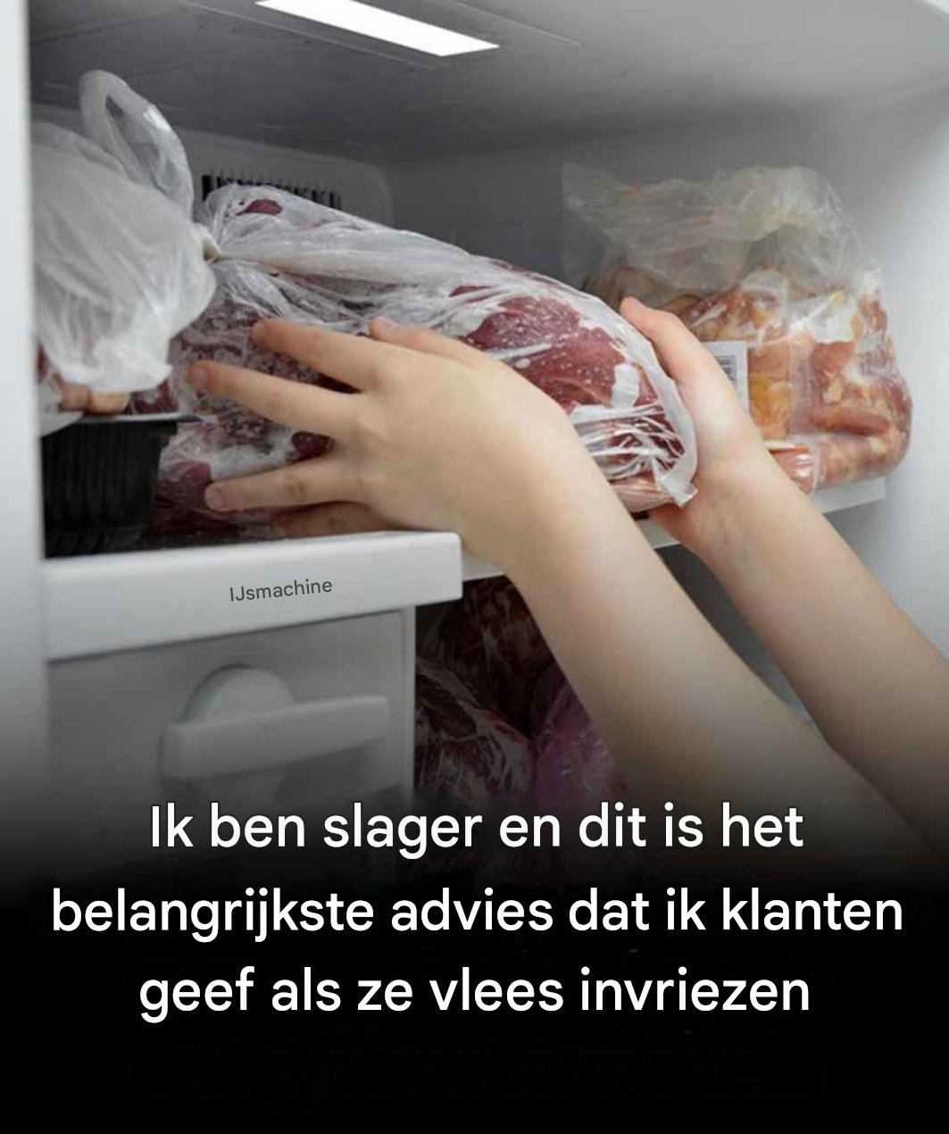 Ik ben slager: dit is dé tip die ik altijd geef voor het invriezen van vlees.