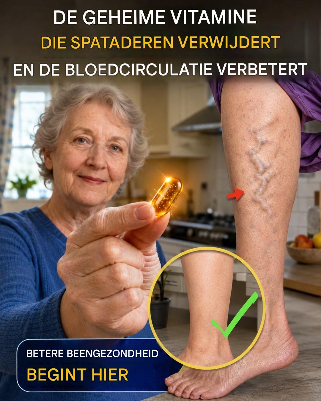 Wat je moet weten over de vitamine die op natuurlijke wijze een gezonde bloedcirculatie in je benen ondersteunt.