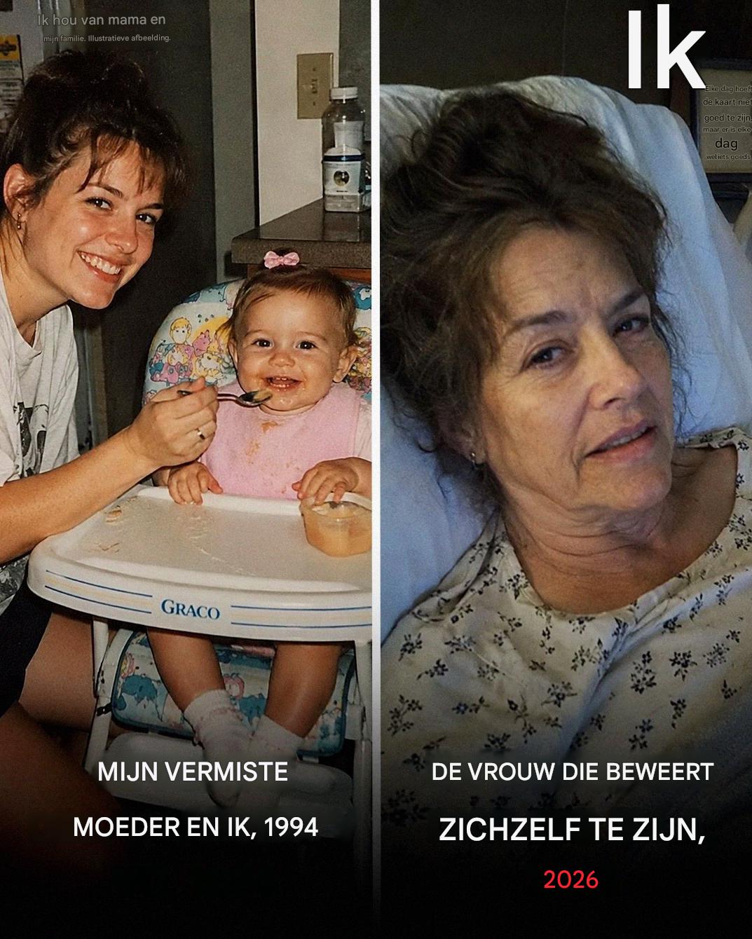 Mijn vader zei altijd dat mijn moeder me in de steek had gelaten toen ik een kind was. Toen greep een vrouw in het ziekenhuis mijn identiteitskaart en fluisterde: “Ik ben je moeder.”