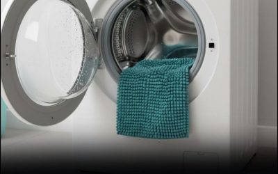 Waarom je badmatten niet in de wasmachine moet wassen