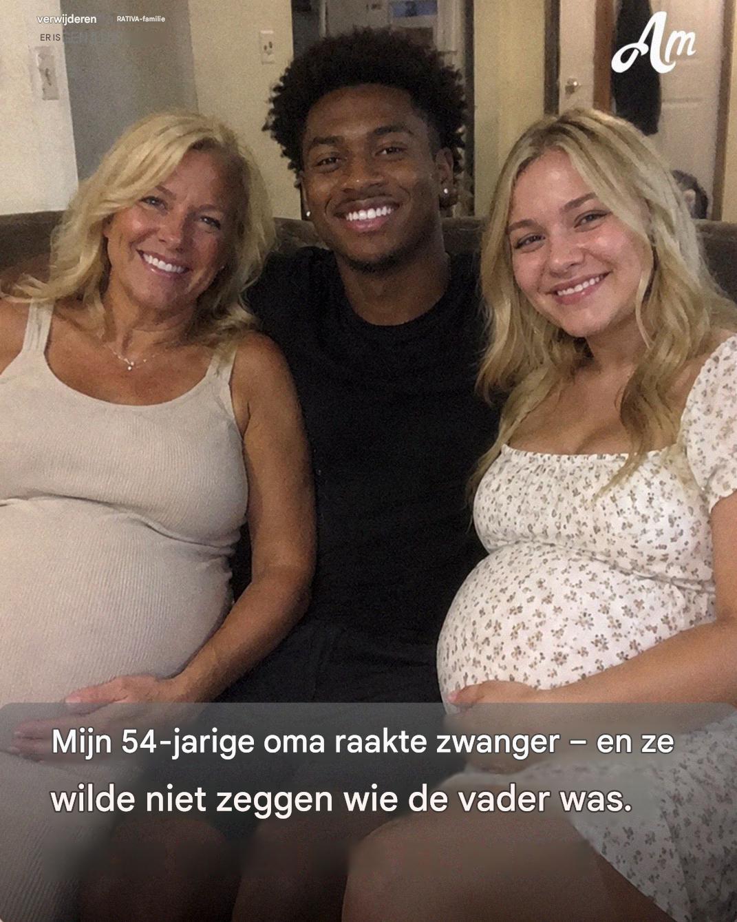 Mijn grootmoeder kondigde haar zwangerschap aan toen ze 54 was, maar haar geheime verloofde verraste ons nog meer.