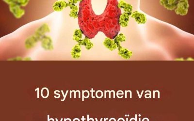 10 symptomen van hypothyreoïdie: identiek aan de signalen