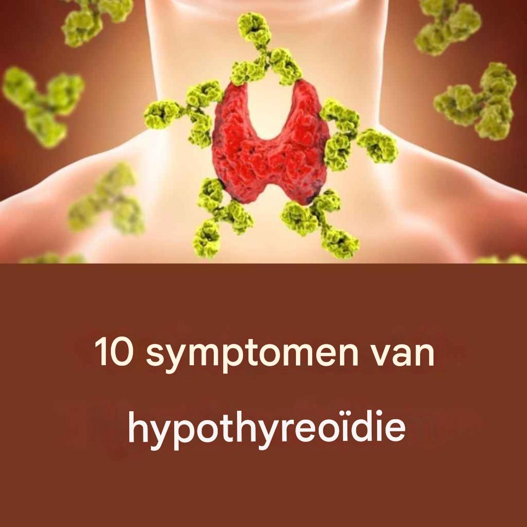 10 symptomen van hypothyreoïdie: identiek aan de signalen