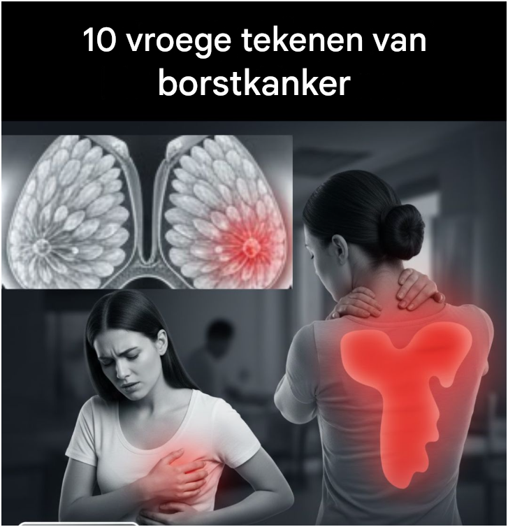 10 vroege waarschuwingssignalen van borstkanker die je nooit mag negeren