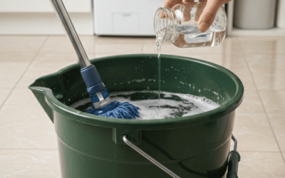 Ik dacht dat deze vloertruc tijdverspilling was… totdat ik het probeerde (nu zal ik nooit meer op dezelfde manier schoonmaken)