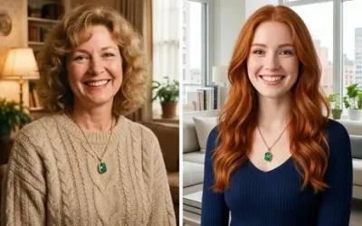 Mijn zoon nam zijn verloofde mee naar huis voor het avondeten – toen ze haar jas uittrok, herkende ik de ketting die ik 25 jaar geleden had begraven.