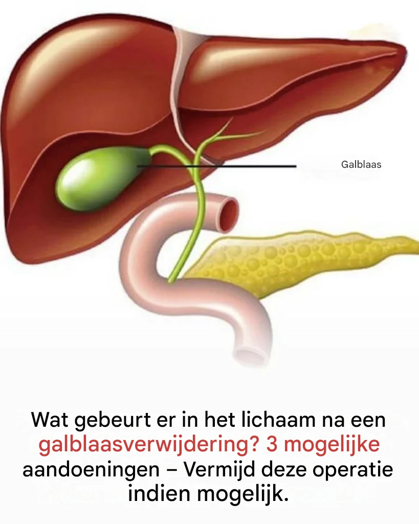 Minder bekende gevolgen van galblaasverwijdering: gezondheidsimpact die in de gaten gehouden moet worden