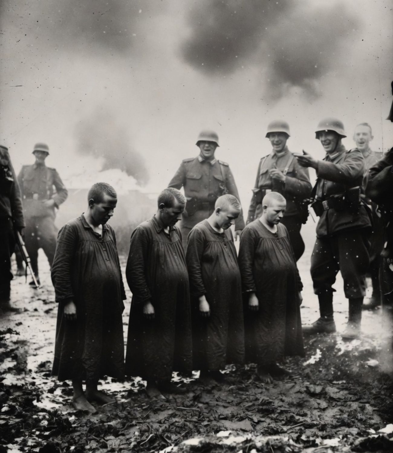 Wat de nazi’s de zwangere Franse vrouwelijke gevangenen hebben aangedaan… was onmenselijk!