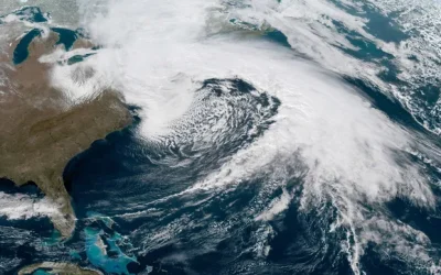 Explosieve megastorm midden maart ontketent sneeuwstormchaos over noordelijke vlakten