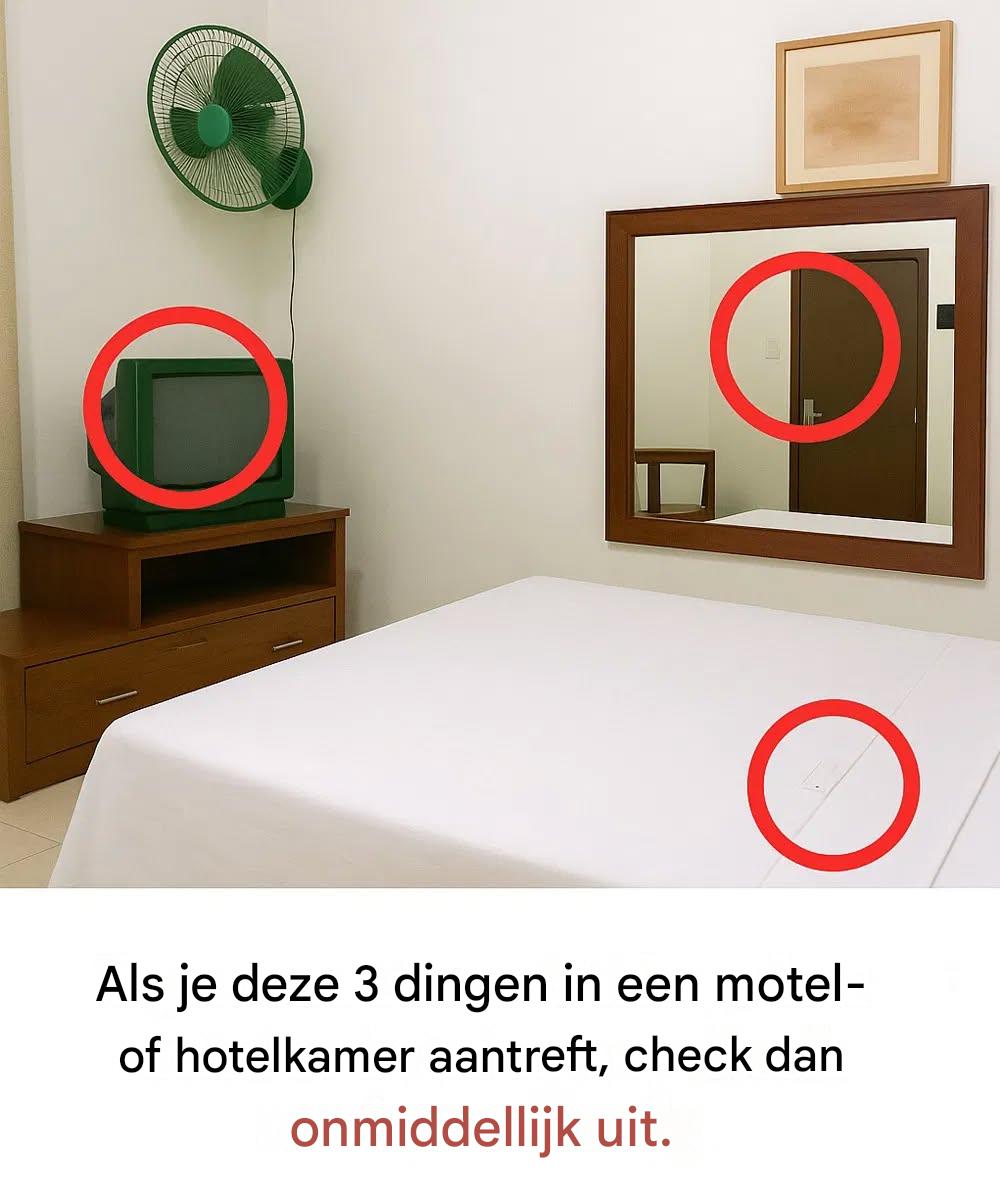 Als je deze 3 dingen in een motel- of hotelkamer aantreft, check dan onmiddellijk uit.