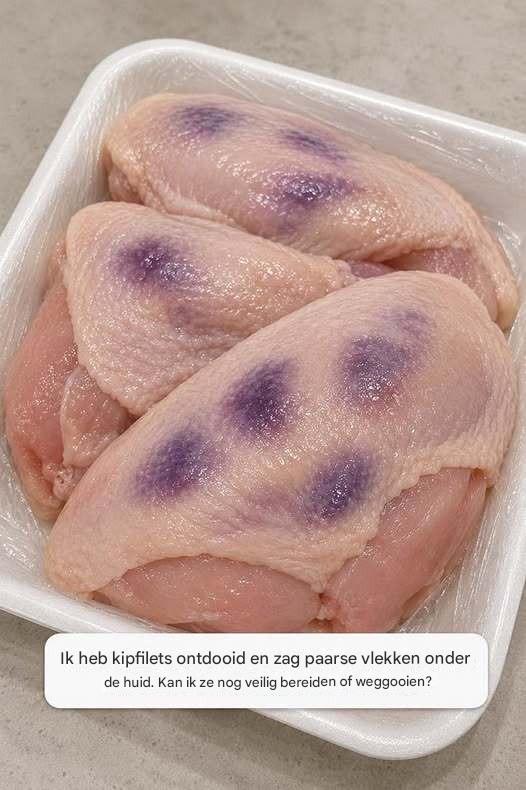 Is het nog veilig om te koken of om weg te gooien?