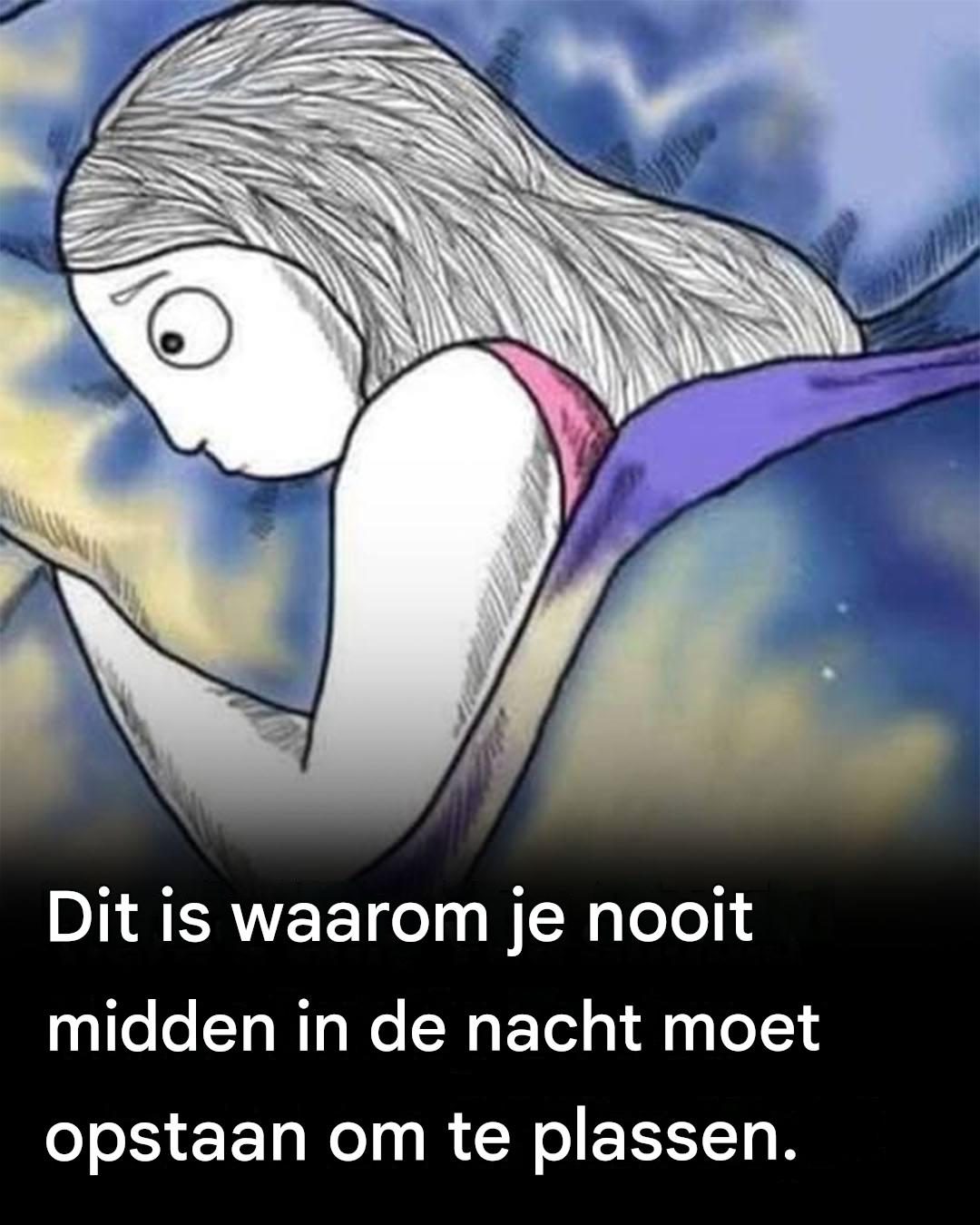 Waarom ‘s nachts wakker worden om te plassen een waarschuwingssignaal kan zijn!