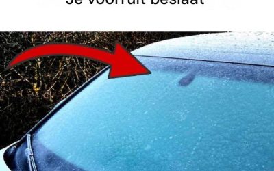 Je zult het niet geloven: met deze simpele truc beslaat je voorruit nooit meer.