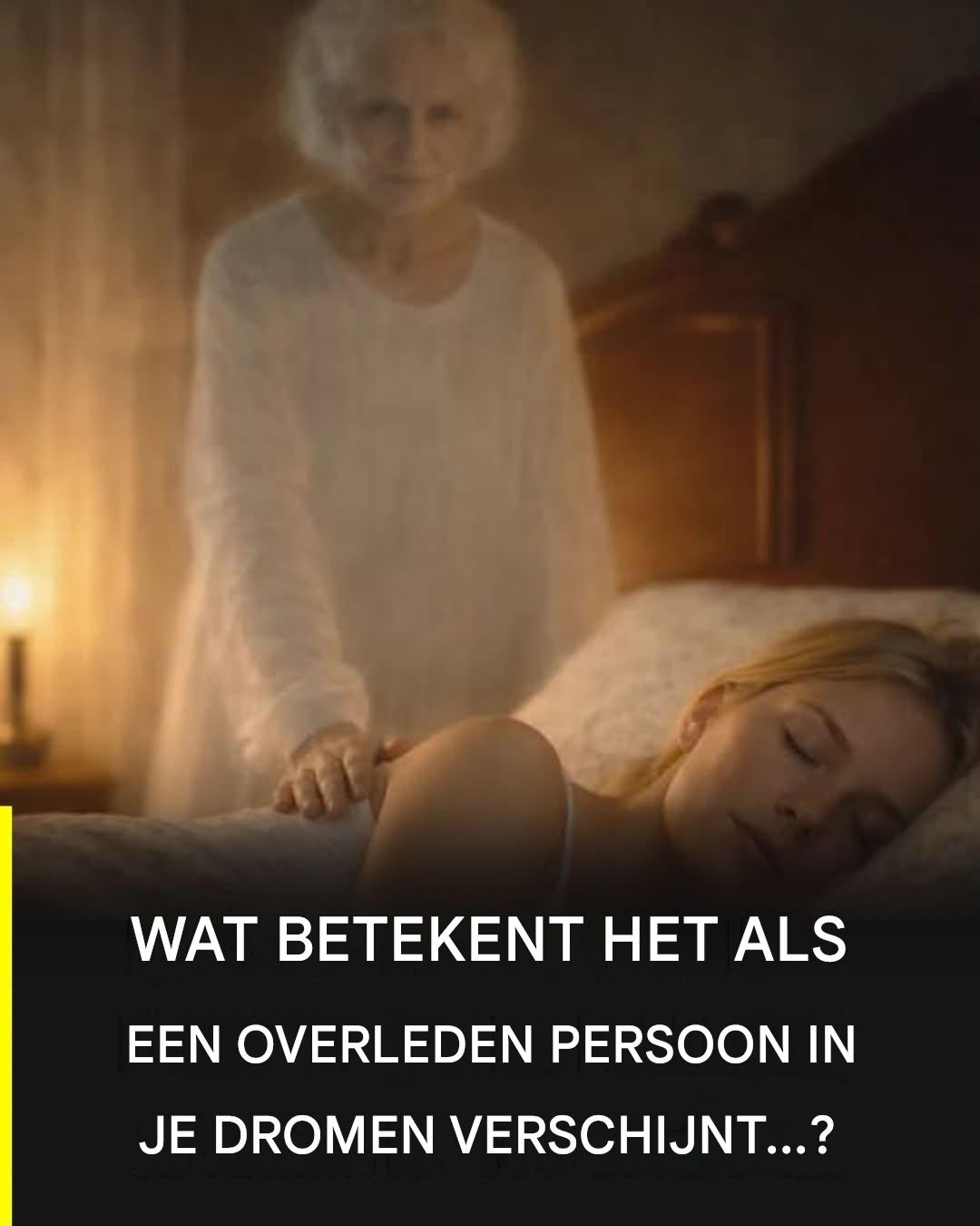 Wat betekent het om te dromen over iemand die al dood is? Een ervaring die velen van ons hebben gehad