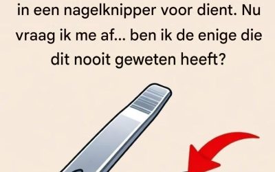 Het “kleine ronde gaatje” op de nagelknipper heeft speciale en krachtige toepassingen!!