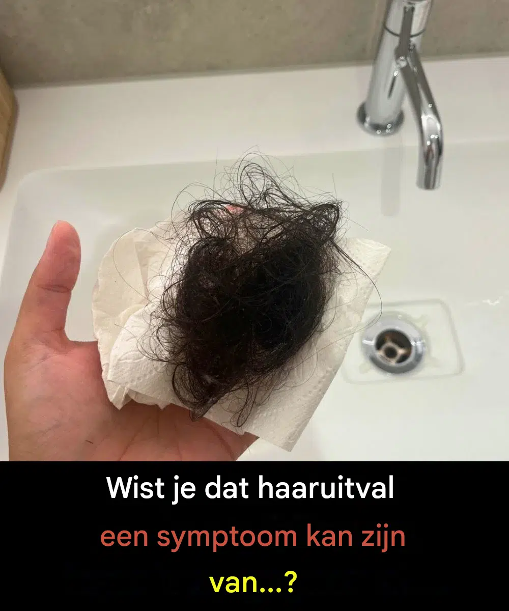 Wist je dat als je haar uitvalt, het een symptoom kan zijn van….