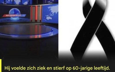 De beroemde journalist overleed op 60-jarige leeftijd