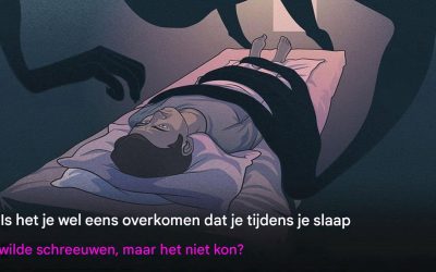 Is het jou overkomen? Het vreemde fenomeen dat je verlamt terwijl je slaapt