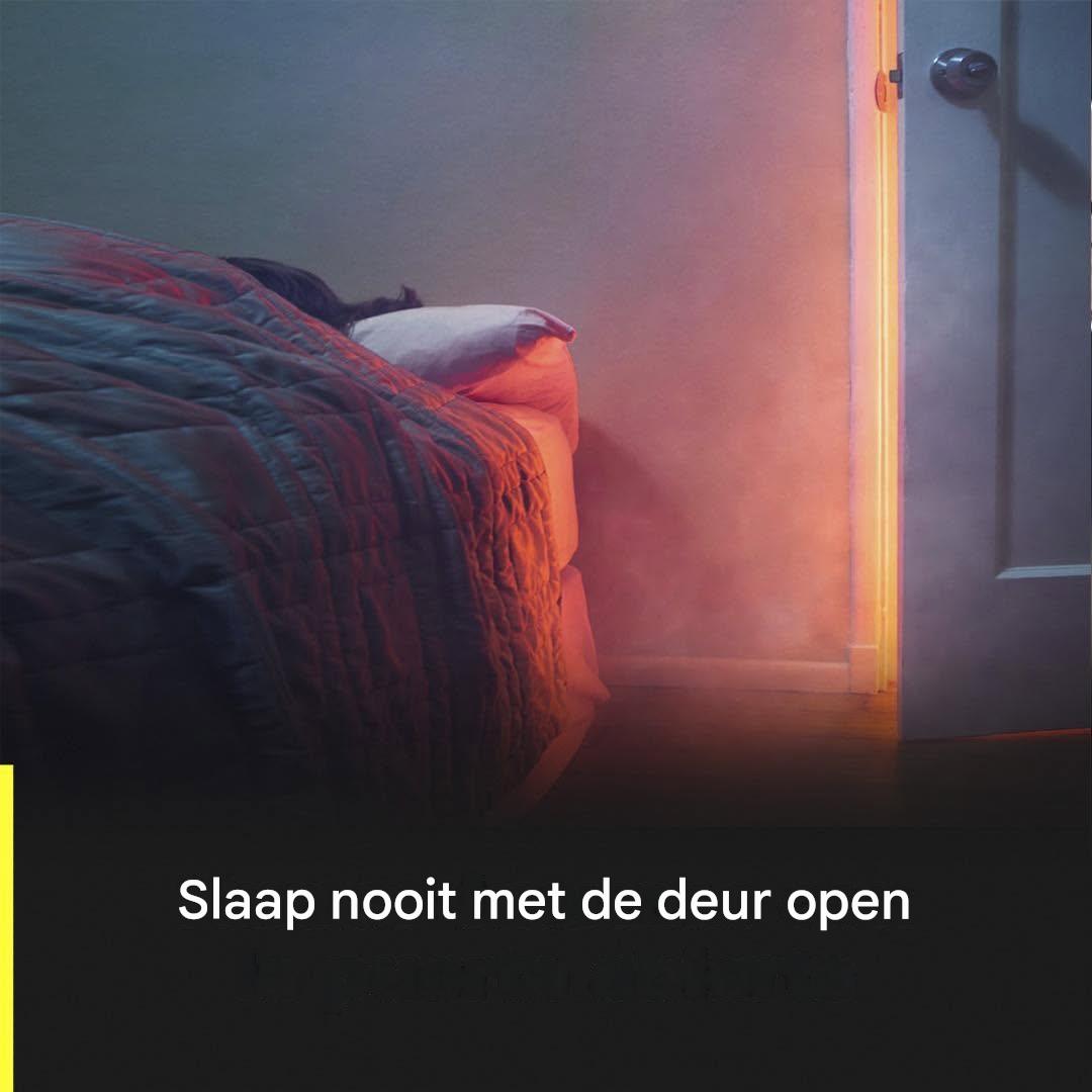 Waarom zou het sluiten van de slaapkamerdeur terwijl je slaapt je leven kunnen redden?