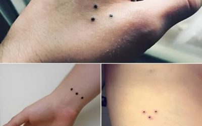 Als je iemand ziet met een driepunt-tatoeage, ren dan zo ver mogelijk weg. Bekijk de reactie👇