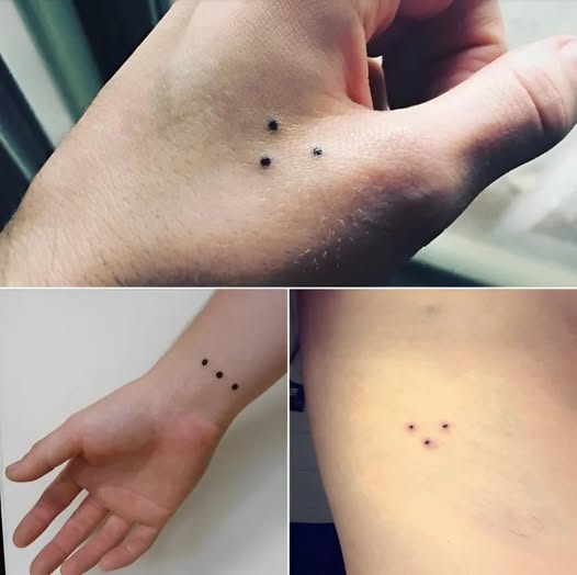Als je iemand ziet met een driepunt-tatoeage, ren dan zo ver mogelijk weg. Bekijk de reactie👇