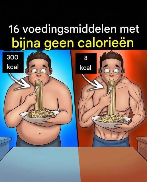 16 ingrediënten met bijna geen calorieën