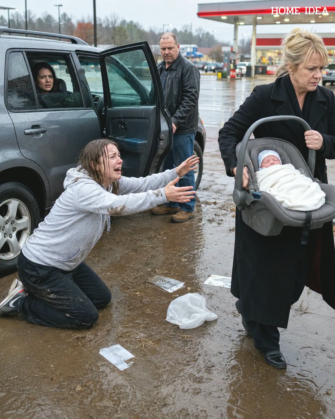 Haar ouders lieten haar tweeling achter tijdens een storm en kwamen jaren later smeken.