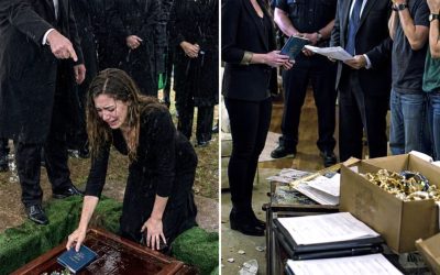Op de begrafenis liet mijn oma haar spaarboekje aan me na. Mijn vader gooide het op het graf: ‘Het is nutteloos. Laat het maar begraven liggen.’