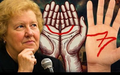 Welke betekenis wordt er volgens de volksmond toegekend aan de halve maan en de letter M op de handpalm?