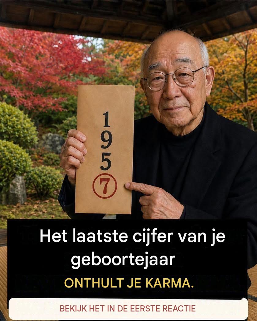 Kijk naar het laatste cijfer van je geboortejaar en ontdek je verborgen karma… Bekijk meer