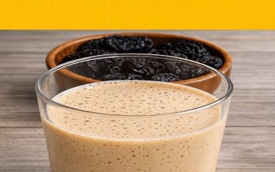 Een glas pruimen- en komkommersmoothie per dag om af te vallen.