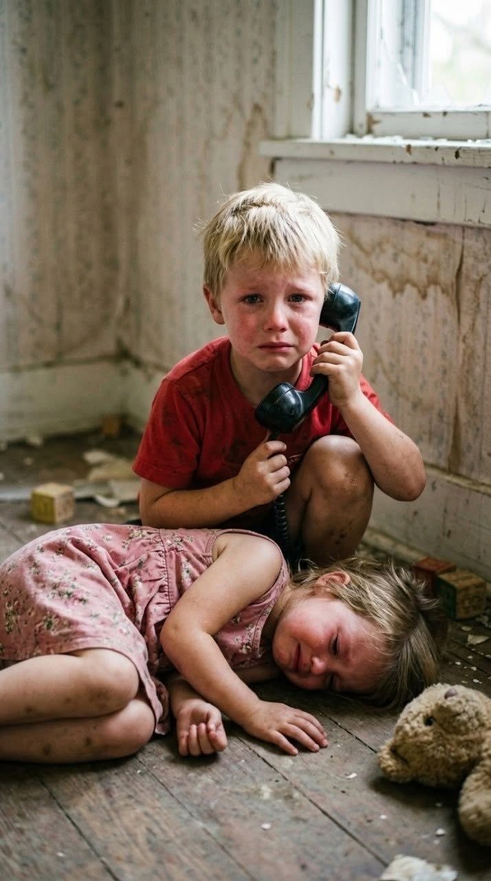 Een zacht stemmetje verbrak de stilte: “Papa… mijn zusje wordt niet wakker. We hebben zo’n honger.” Zonder aarzelen greep hij hen vast en haastte zich naar het ziekenhuis. Maar wat hij daar over hun moeder te weten kwam, zou alles veranderen… 11