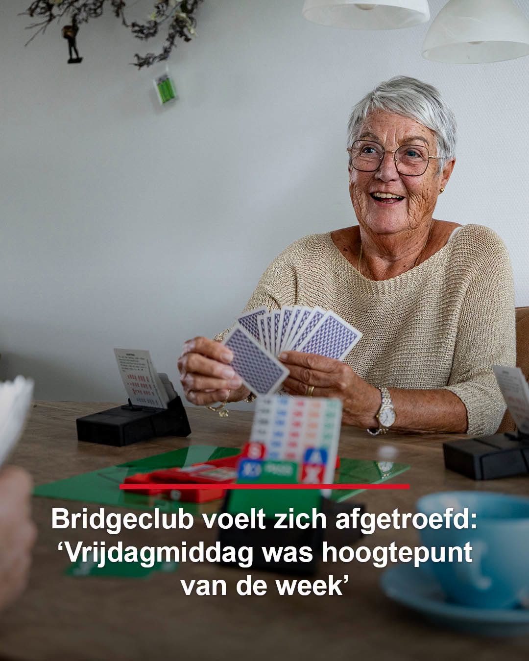 Jarenlange bridge-traditie valt stil: ‘Er is gewoon ruimte, maar wij mogen niet meer’