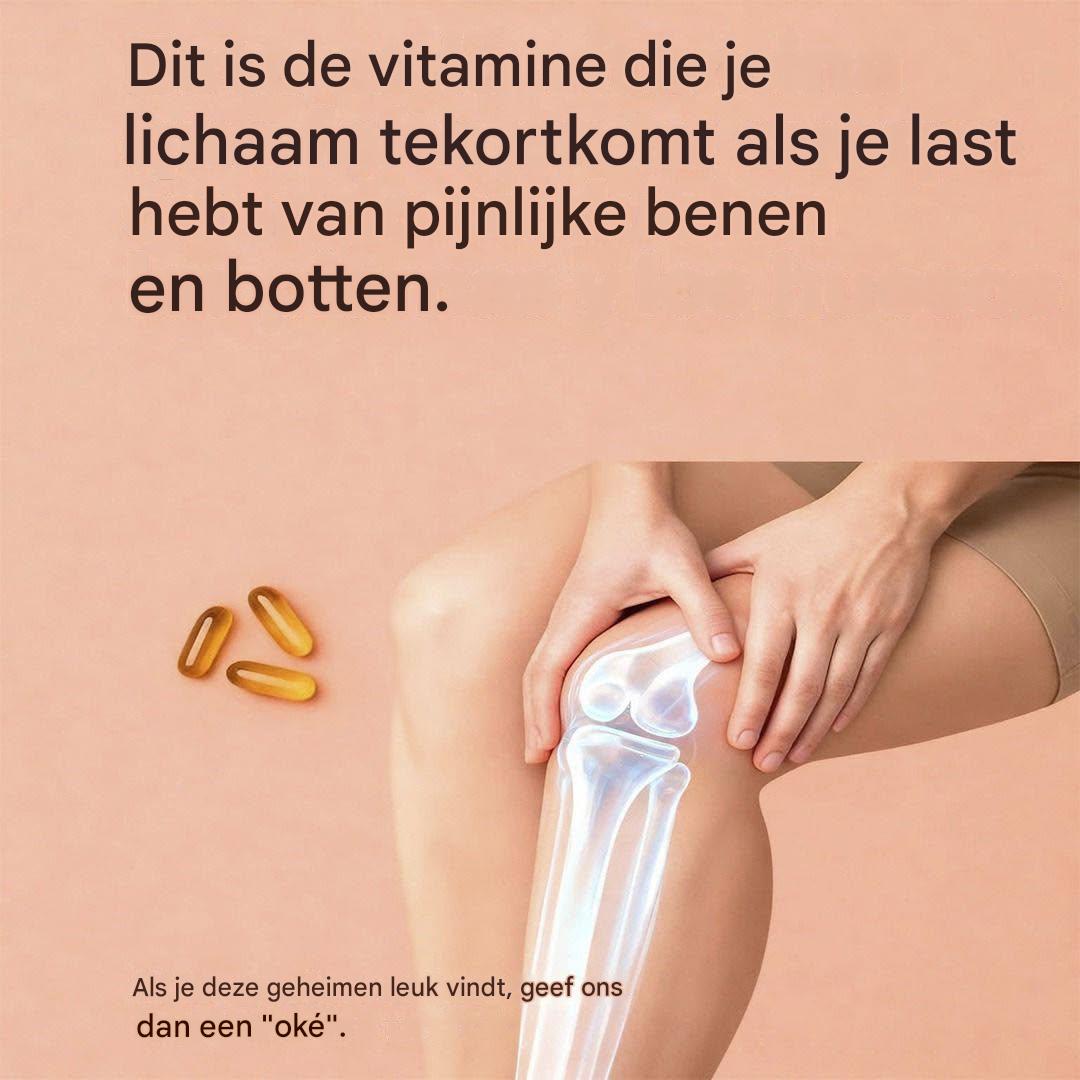 Beenpijn? Deze vitamines kunnen de sleutel zijn tot het begrijpen ervan